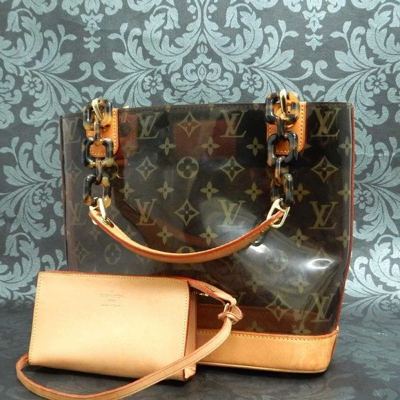 2 LOUIS VUITTON MONOGRAM TOTE & CLUTCH! BUNDLE!!!! - Picture 1 of 16